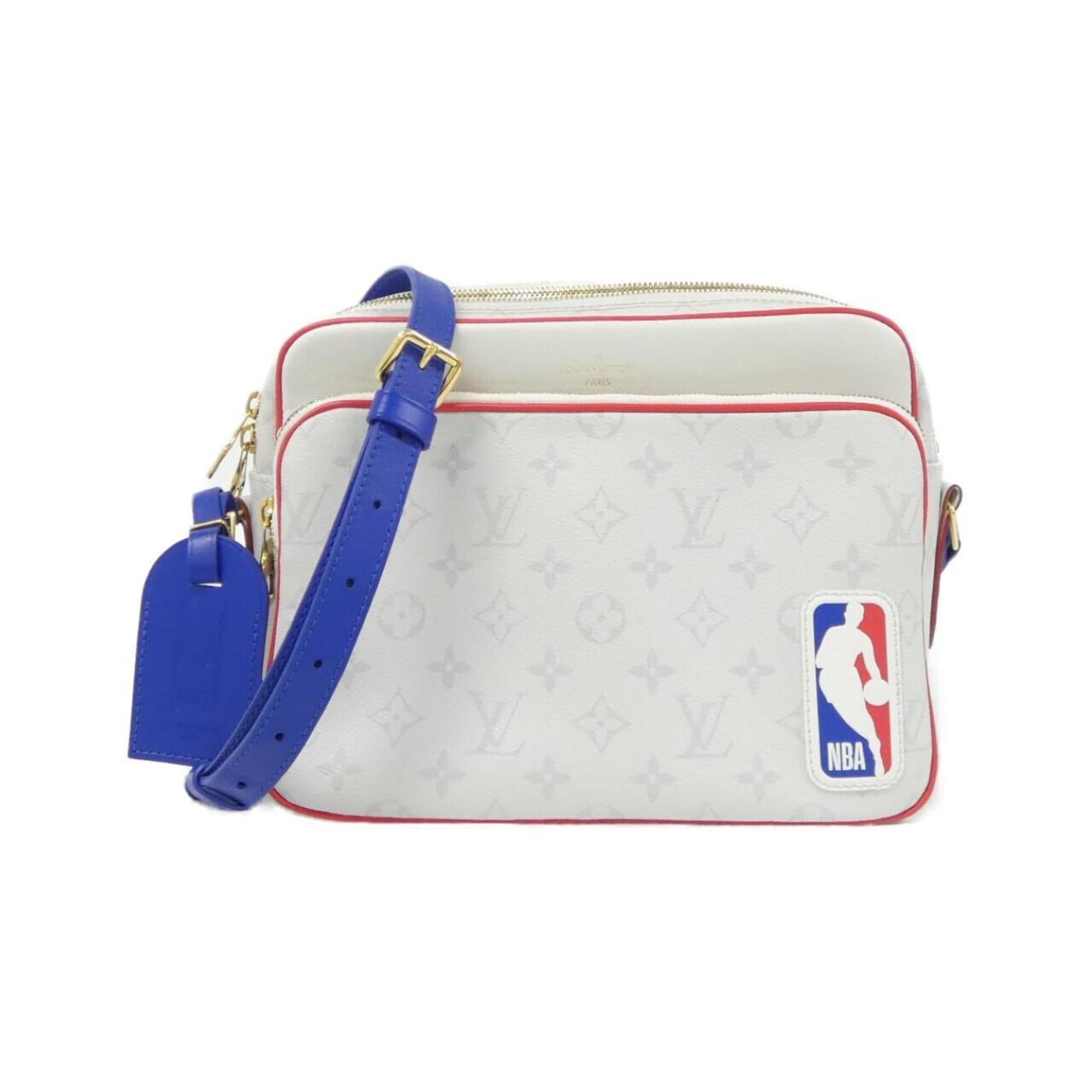 Louis Vuitton Gray Coated Canvas Shoulder Bag