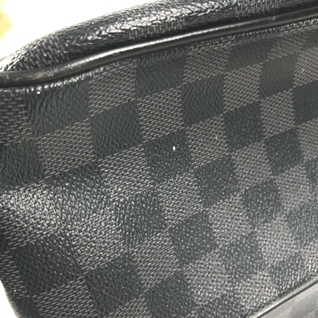 Louis Vuitton Black Damier Graphite Shoulder Bag