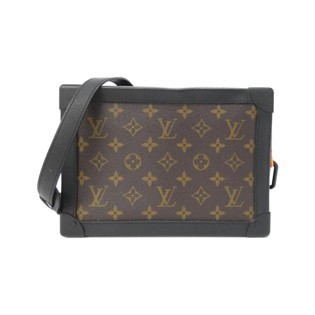 Louis Vuitton Black Black Denim Coated Canvas Shoulder Bag