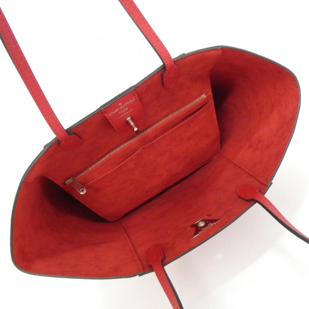 Louis Vuitton Red Color Ruby Leather Handbag