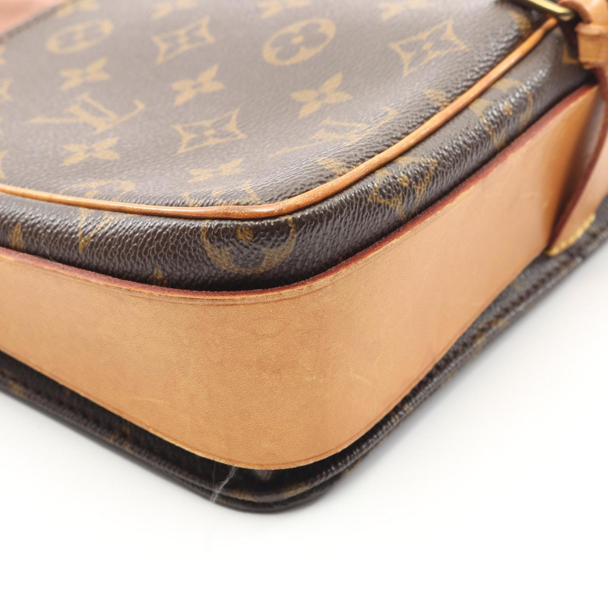 Louis Vuitton Brown Pvc Shoulder Bag