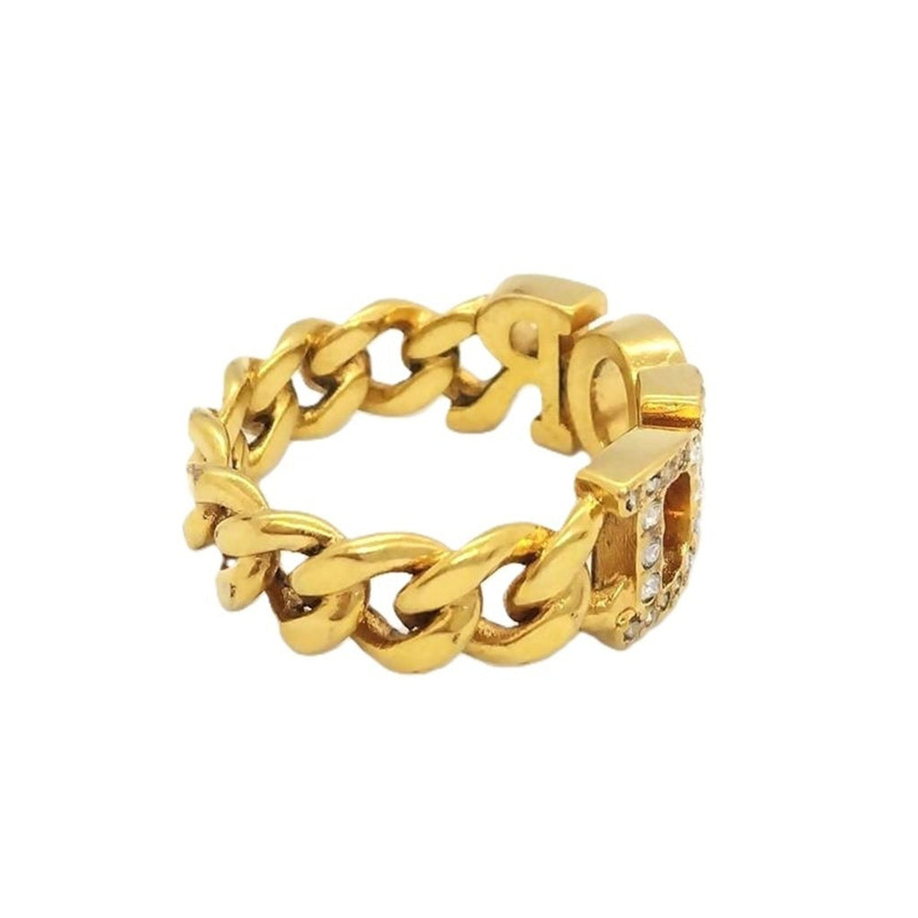 Christian Dior Metal Band Ring (Pre-Owned)