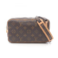 Louis Vuitton Brown Coated Canvas Pvc Monogram Leather Shoulder Bag