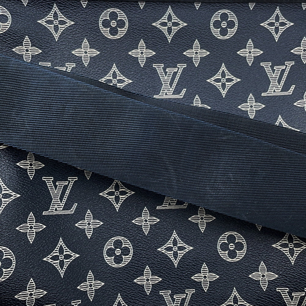 Louis Vuitton Monogram Savane Navy Handbag Shoulder Bag