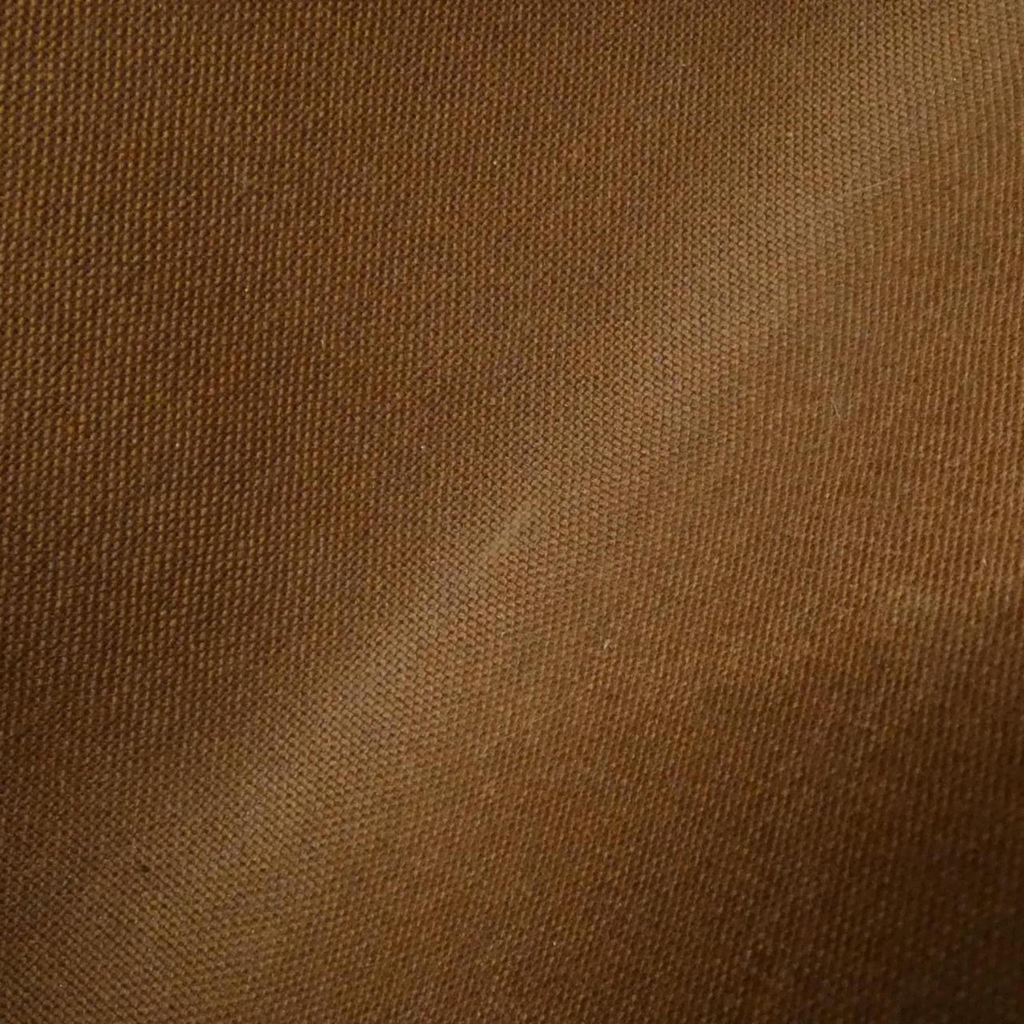 Louis Vuitton Brown Coated Canvas Shoulder Bag