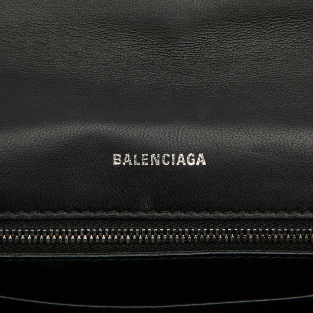 Balenciaga Black Leather Shoulder