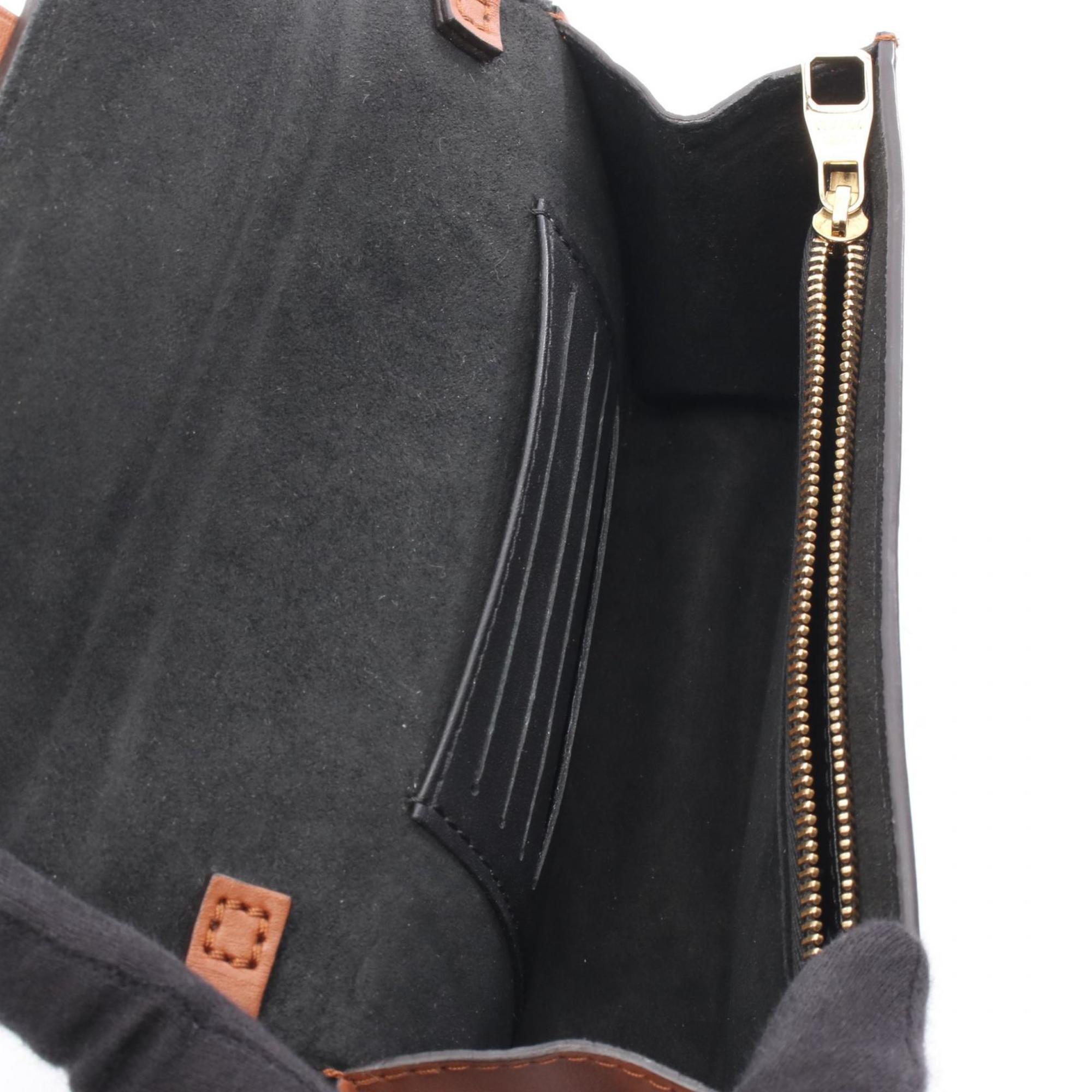 Louis Vuitton Beige Brown Coated Canvas Pvc Monogram Reverse Leather Shoulder Bag