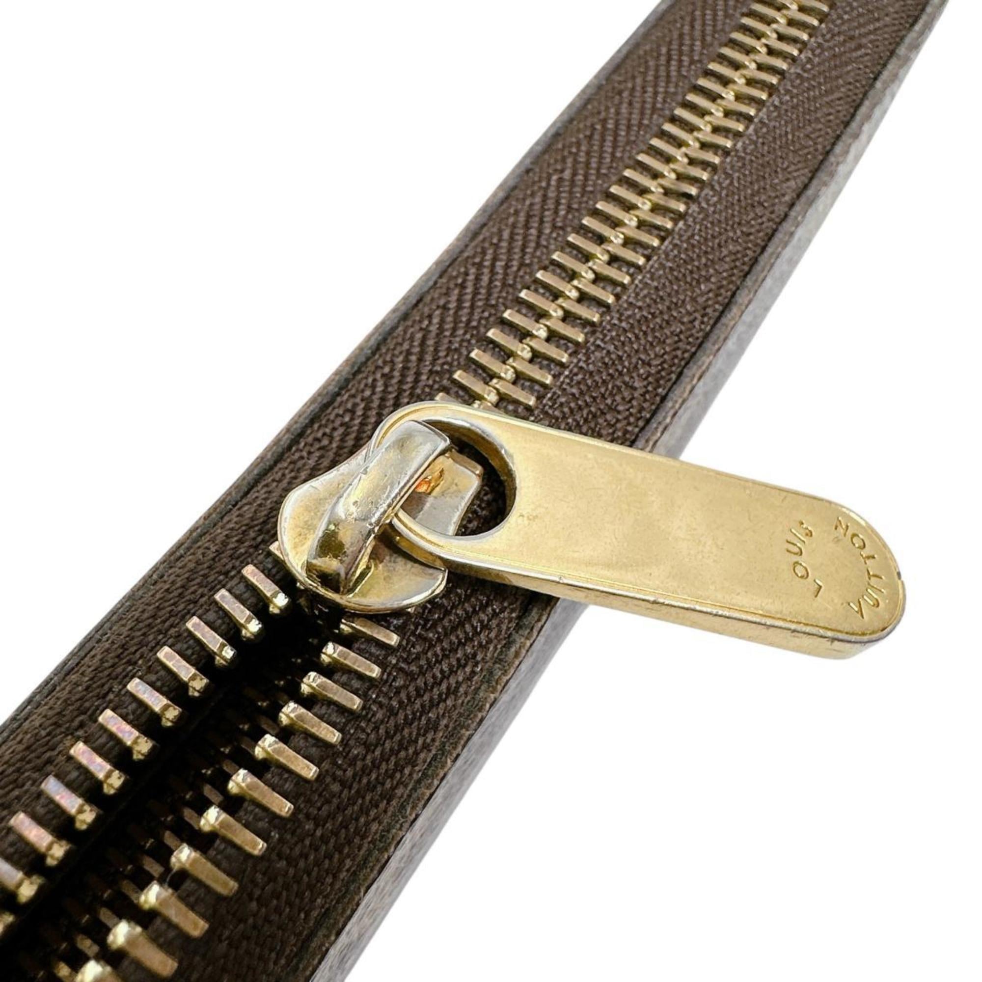 Louis Vuitton Brown Monogram Long Wallet