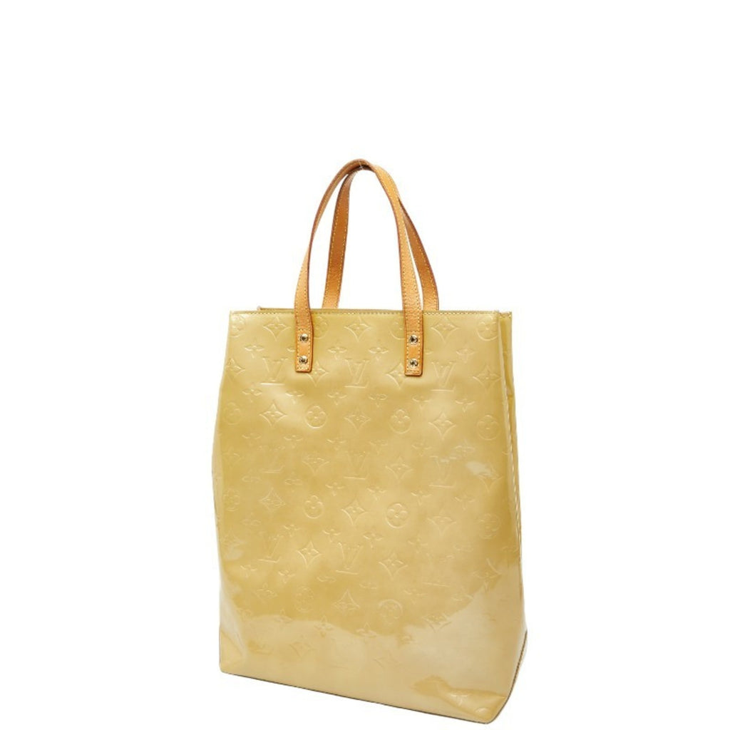 Louis Vuitton Beige Monogram Vernis Handbag Tote Bag