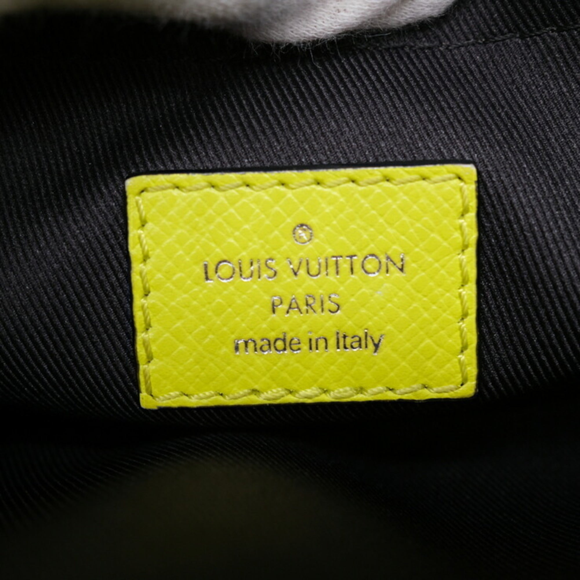 Louis Vuitton Yellow Taigarama Monogram Sling Bag