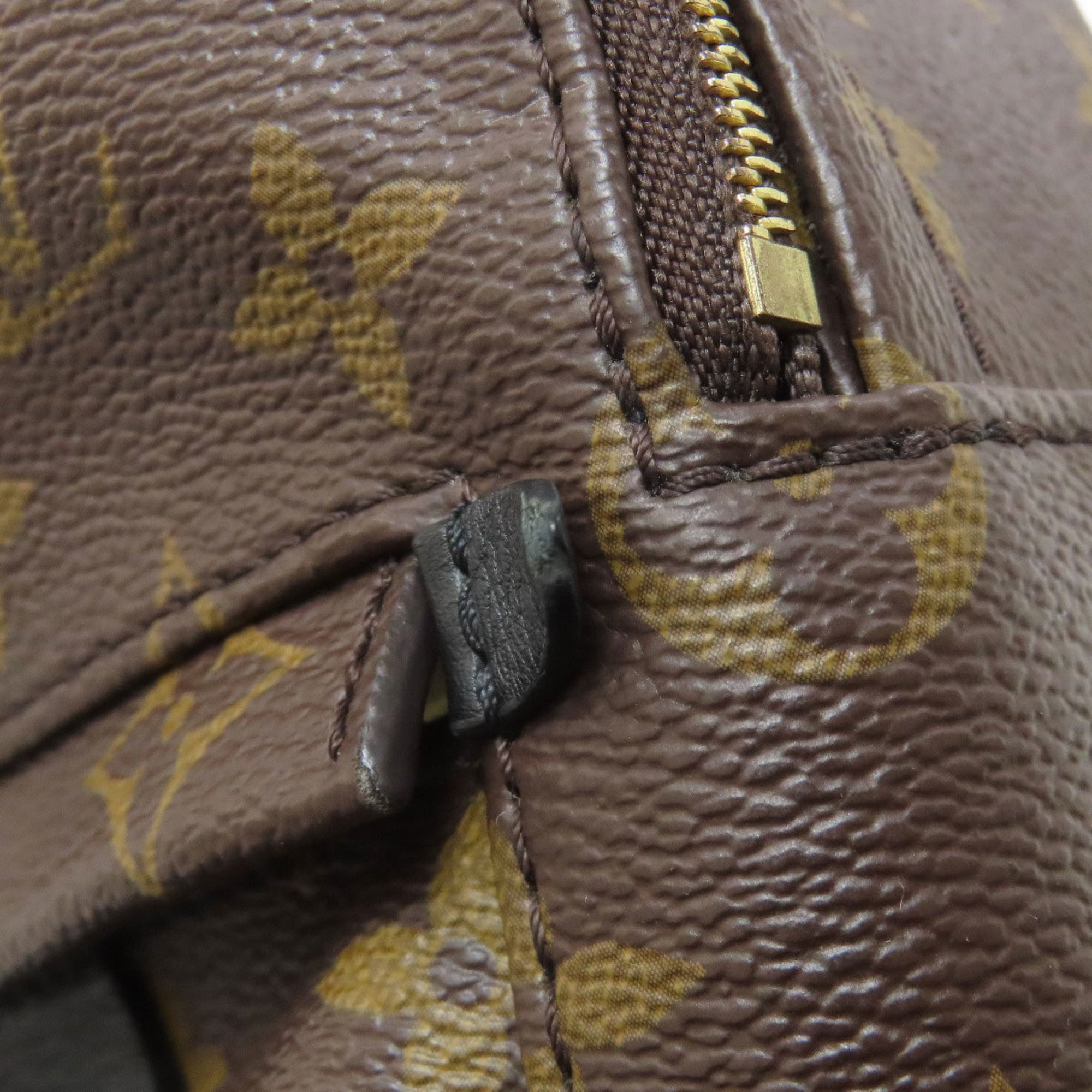 Louis Vuitton Monogram Black Pvc Backpack