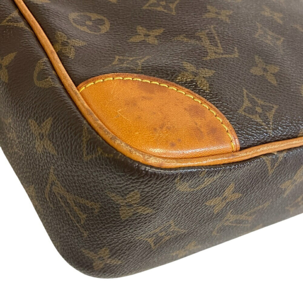 Louis Vuitton Brown Leather Shoulder Bag