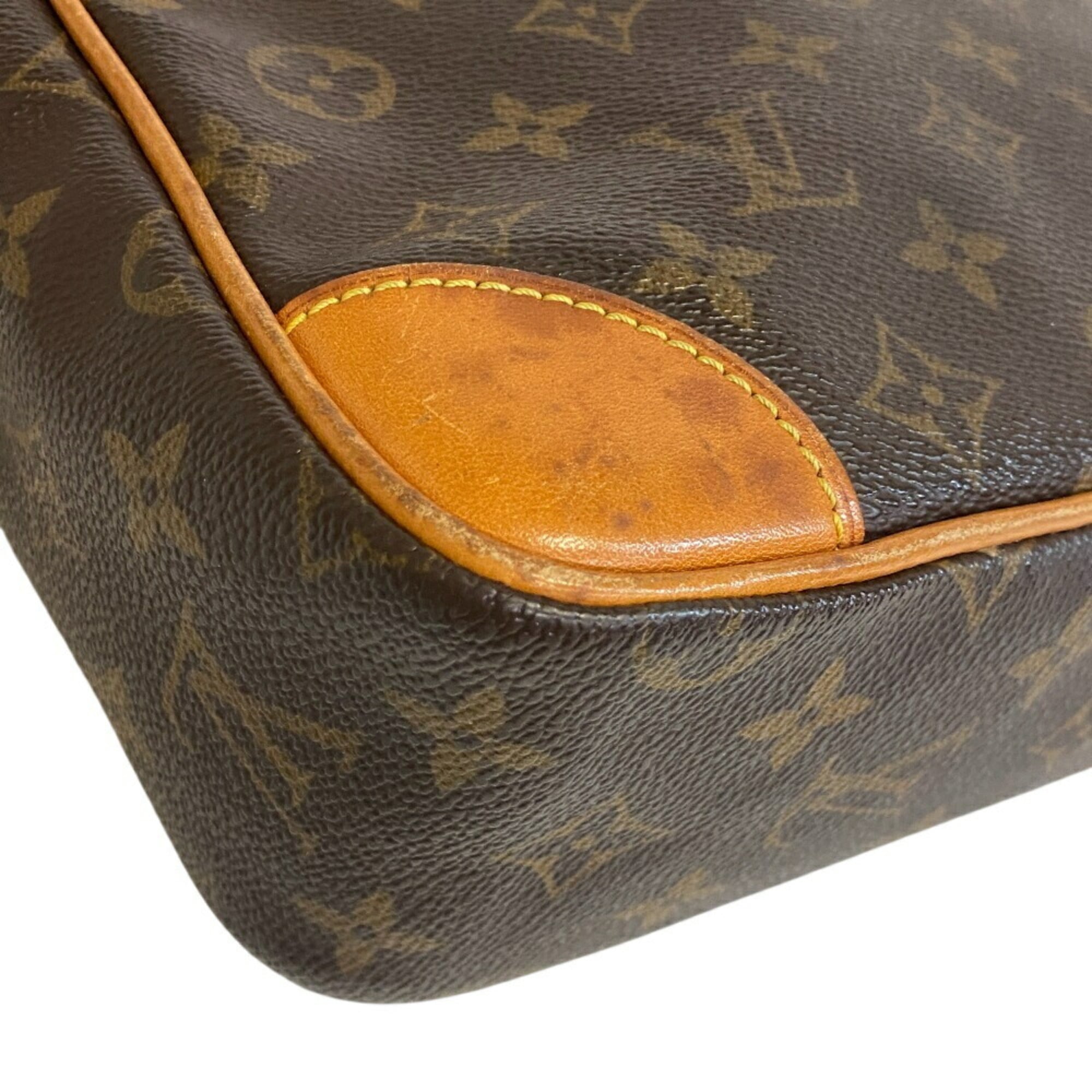 Louis Vuitton Brown Leather Shoulder Bag