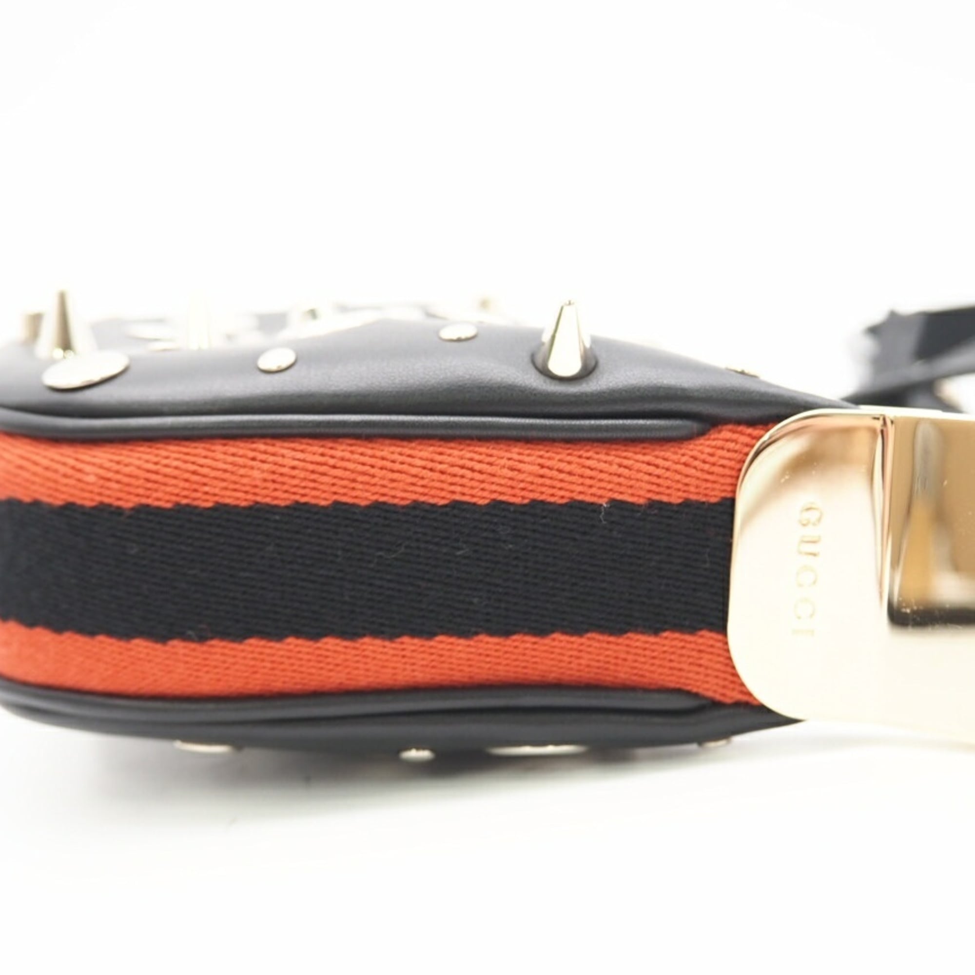 Gucci Black Leather Shoulder Bag (Pre-Owned)