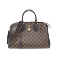 Louis Vuitton Brown Coated Canvas Handbag