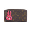 Louis Vuitton Marron Coated Canvas Long Wallet
