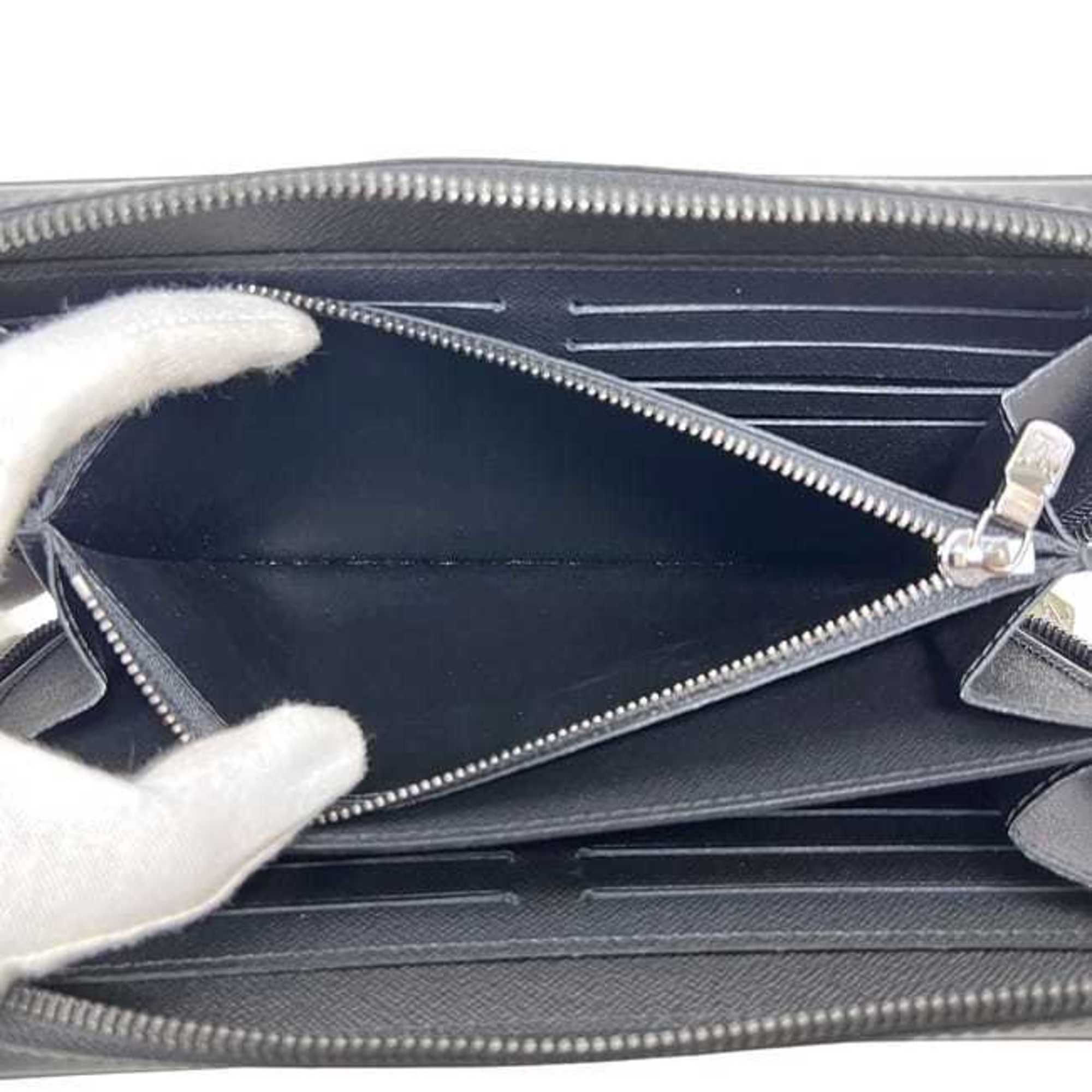 Louis Vuitton Black Monogram Eclipse Monogram Eclipse Long Wallet