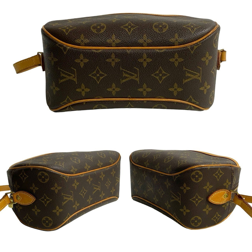 Louis Vuitton Brown Leather Pvc Pochette Shoulder Bag