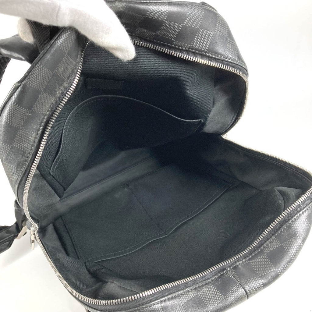 Louis Vuitton Black Damier Infini Leather Backpack