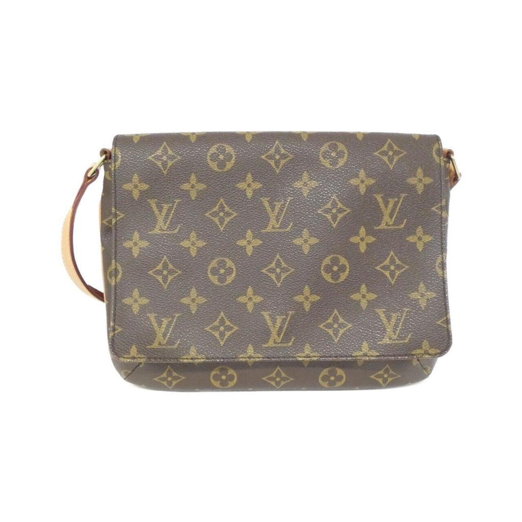 Louis Vuitton Monogram Marron Coated Canvas Shoulder Bag