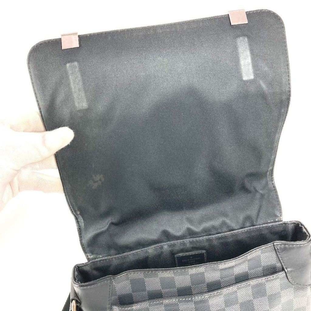 Louis Vuitton Damier Graphite Black Damier Graphite Shoulder Bag