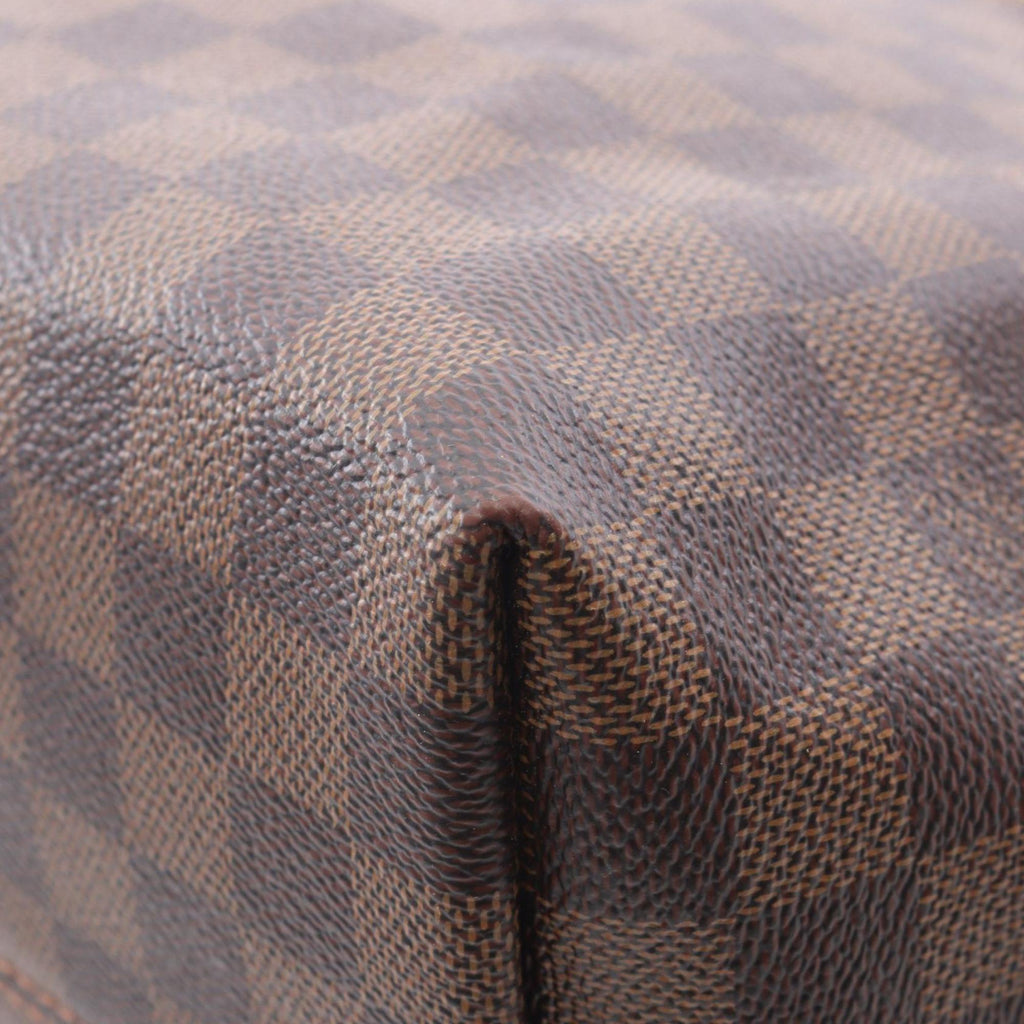 Louis Vuitton Brown Coated Canvas Pvc Leather Tote Bag