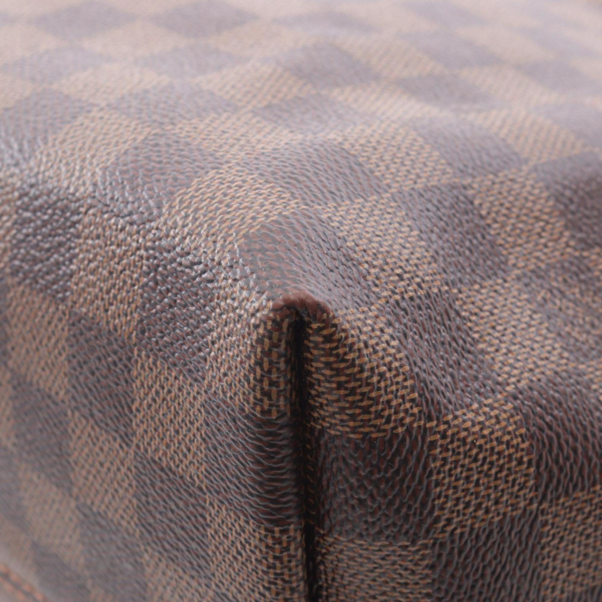 Louis Vuitton Brown Coated Canvas Pvc Leather Tote Bag