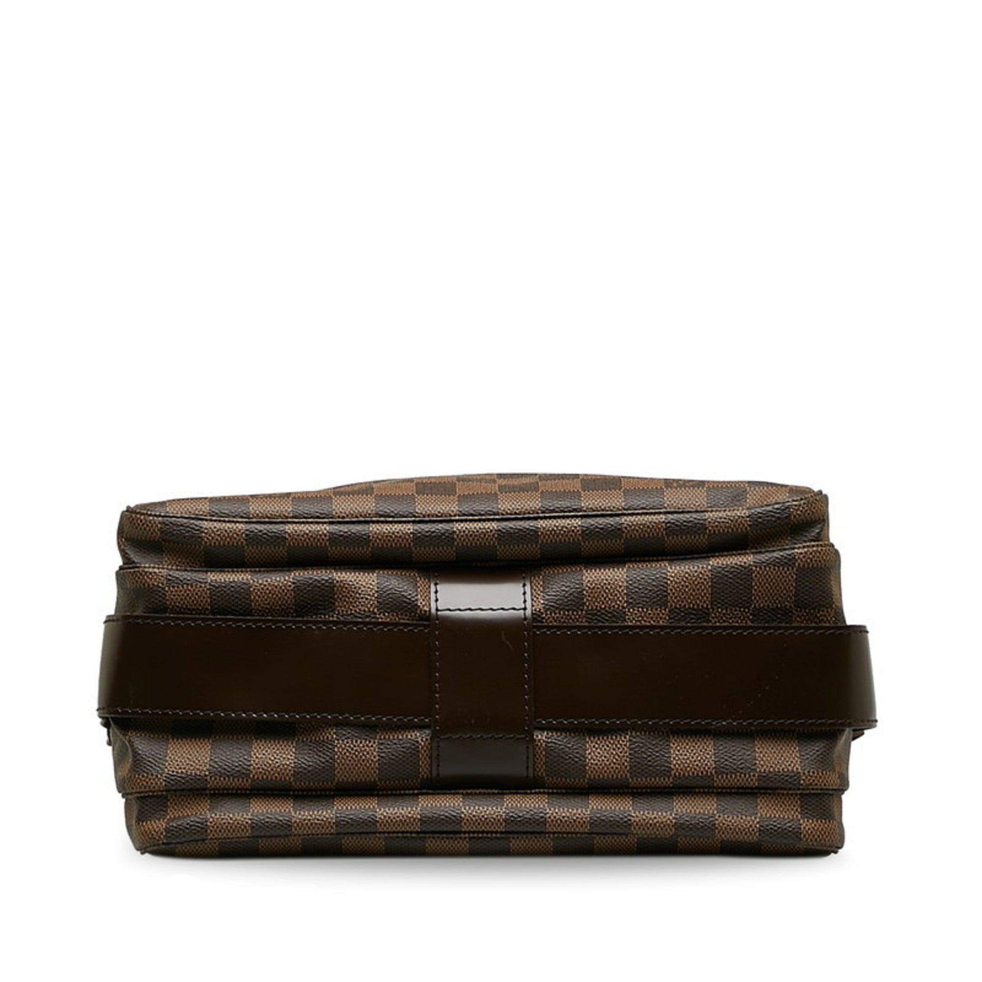 Louis Vuitton Brown Damier Canvas Pvc Leather Shoulder Bag