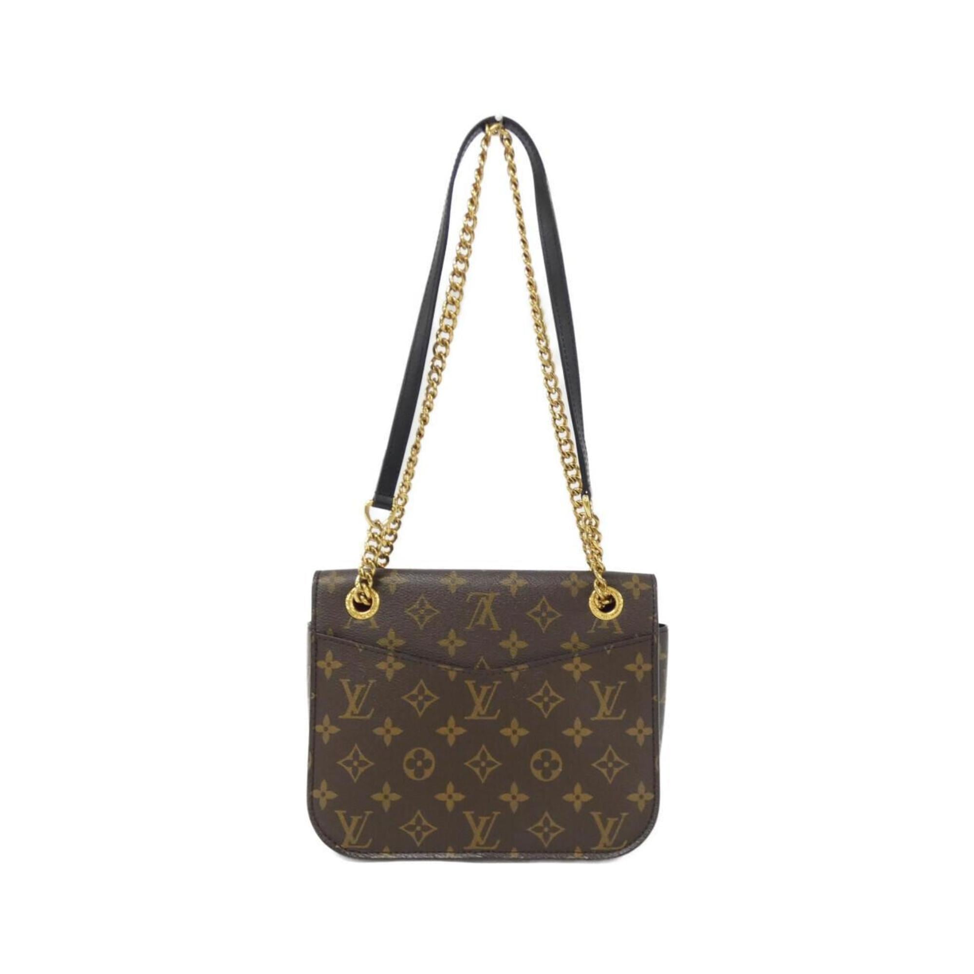 Louis Vuitton Marron Coated Canvas Shoulder Bag