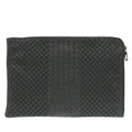 Bottega Veneta Gray Intrecciato Clutch Bag