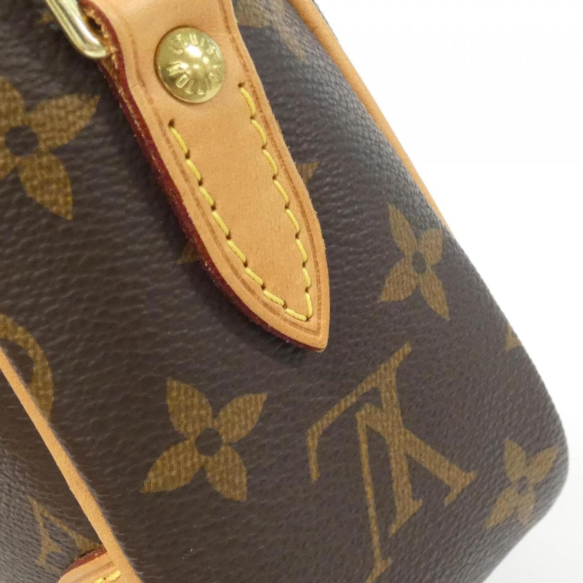 Louis Vuitton Marron Coated Canvas Shoulder Bag