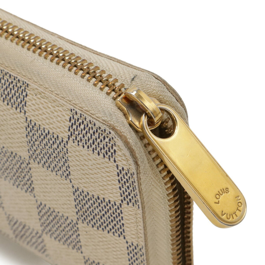 Louis Vuitton Damier Azur Ivory Damier Azur Pvc Coin Purse/Coin Case