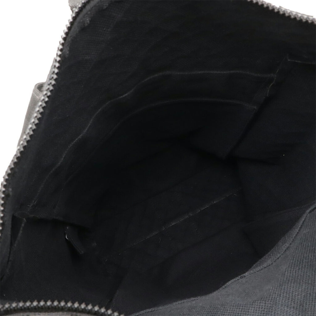 Bottega Veneta Intrecciato Black Rubber Backpack