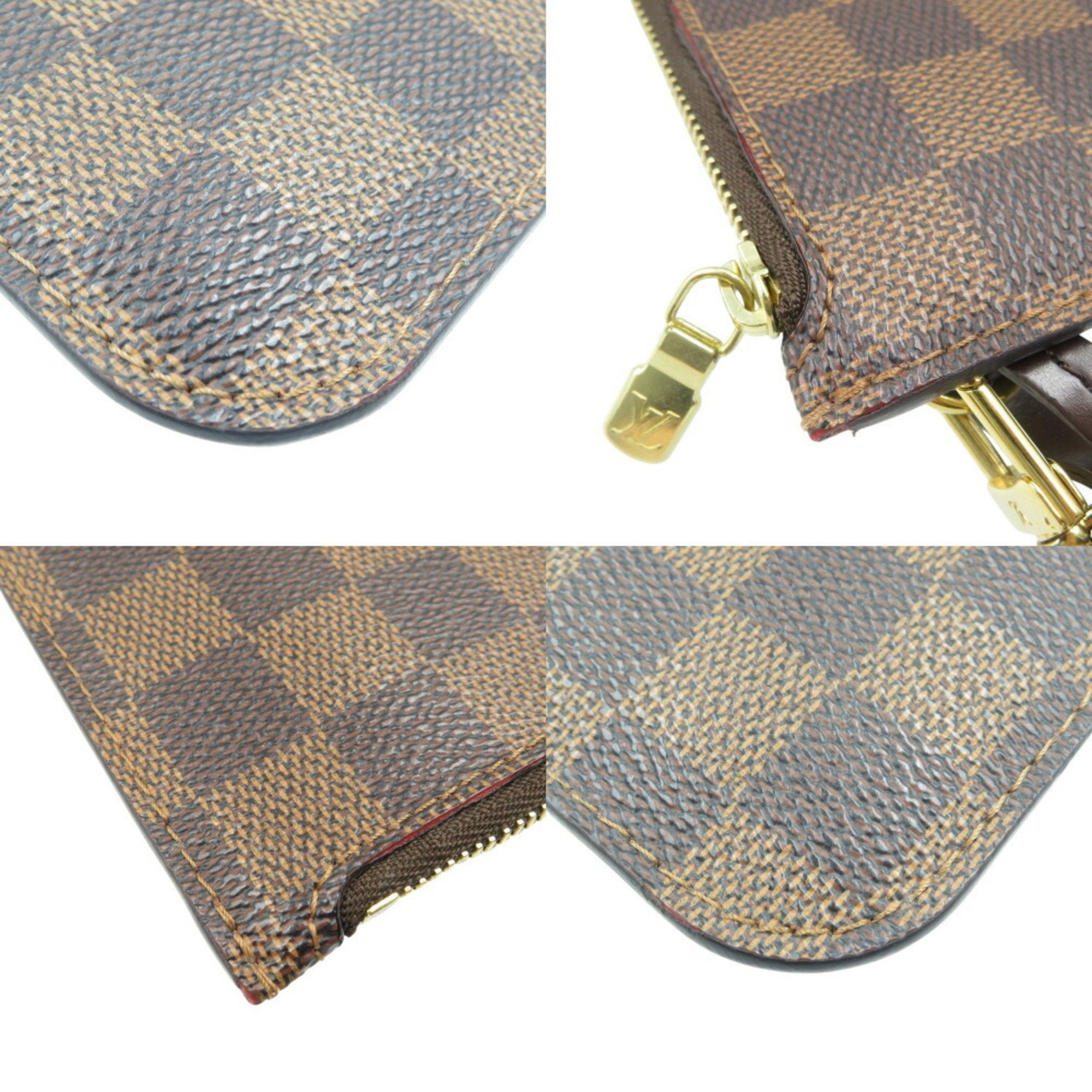 Louis Vuitton Brown Damier Canvas Pouch