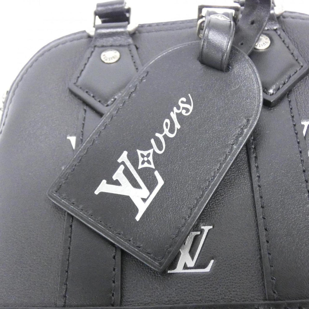 Louis Vuitton Black Leather Handbag