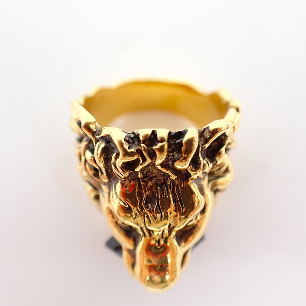Gucci Sterling Silver 925 Band Ring (Pre-Owned)