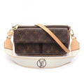 Louis Vuitton Brown Monogram Coated Canvas Leather Shoulder Bag