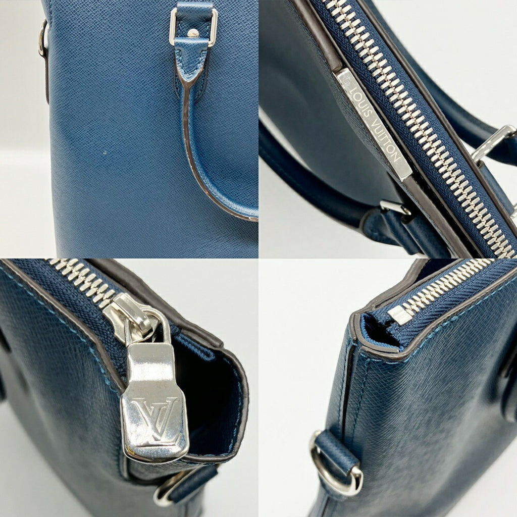 Louis Vuitton Taiga Taiga Leather Handbag Tote Bag