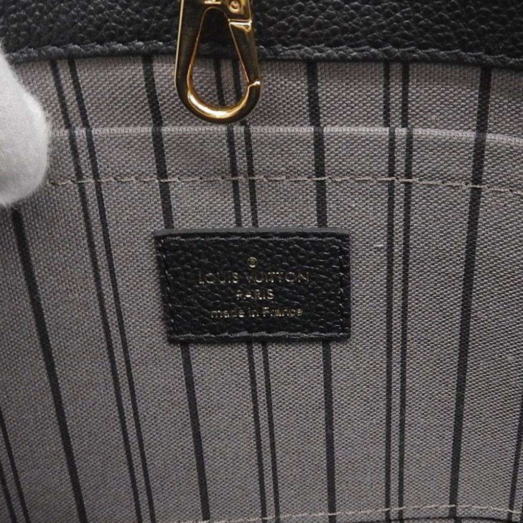 Louis Vuitton Monogram Empreinte Black Noir Leather Handbag