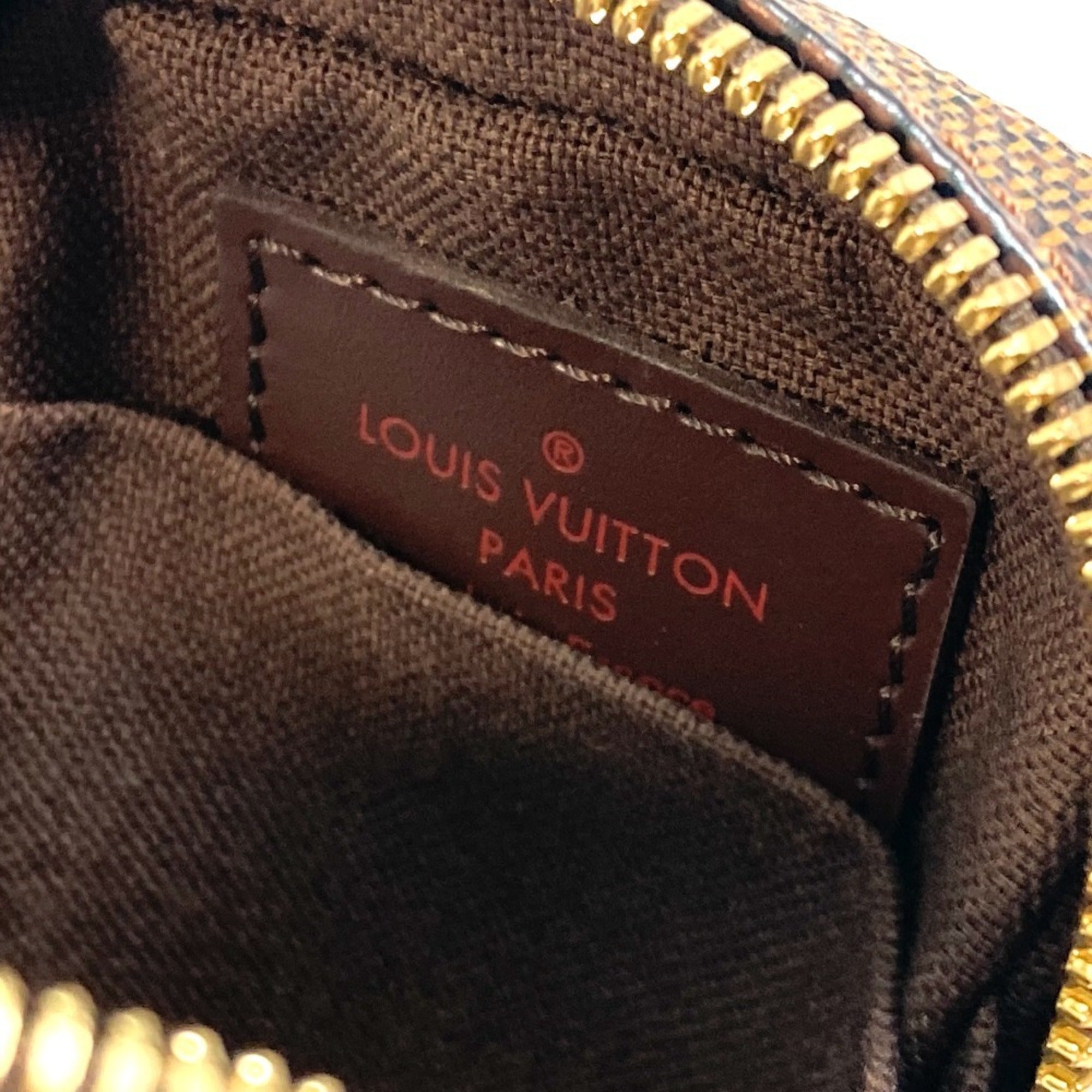 Louis Vuitton Damier Brown Ebene Damier Canvas Shoulder Bag