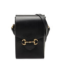 Gucci Black Leather Shoulder Bag (Pre-Owned)