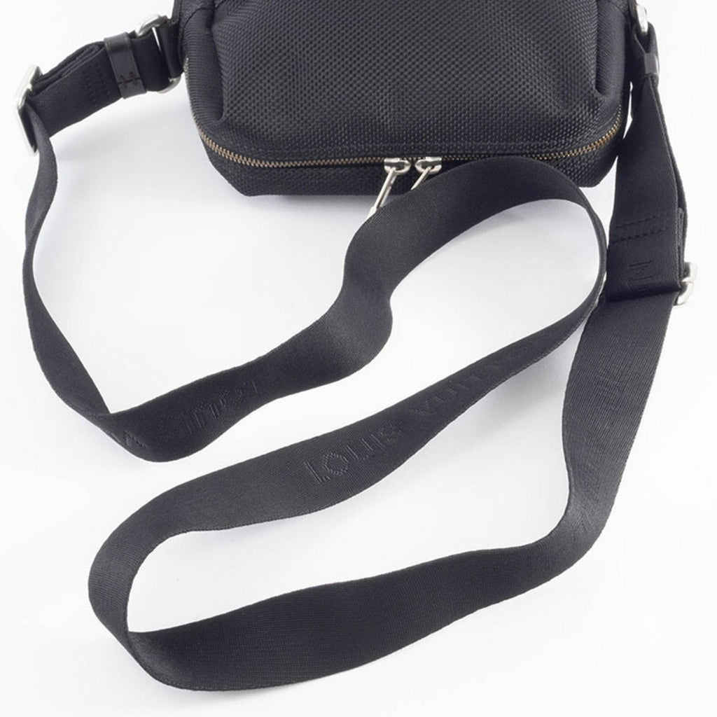 Louis Vuitton Black Noir Damier Geant Shoulder Bag