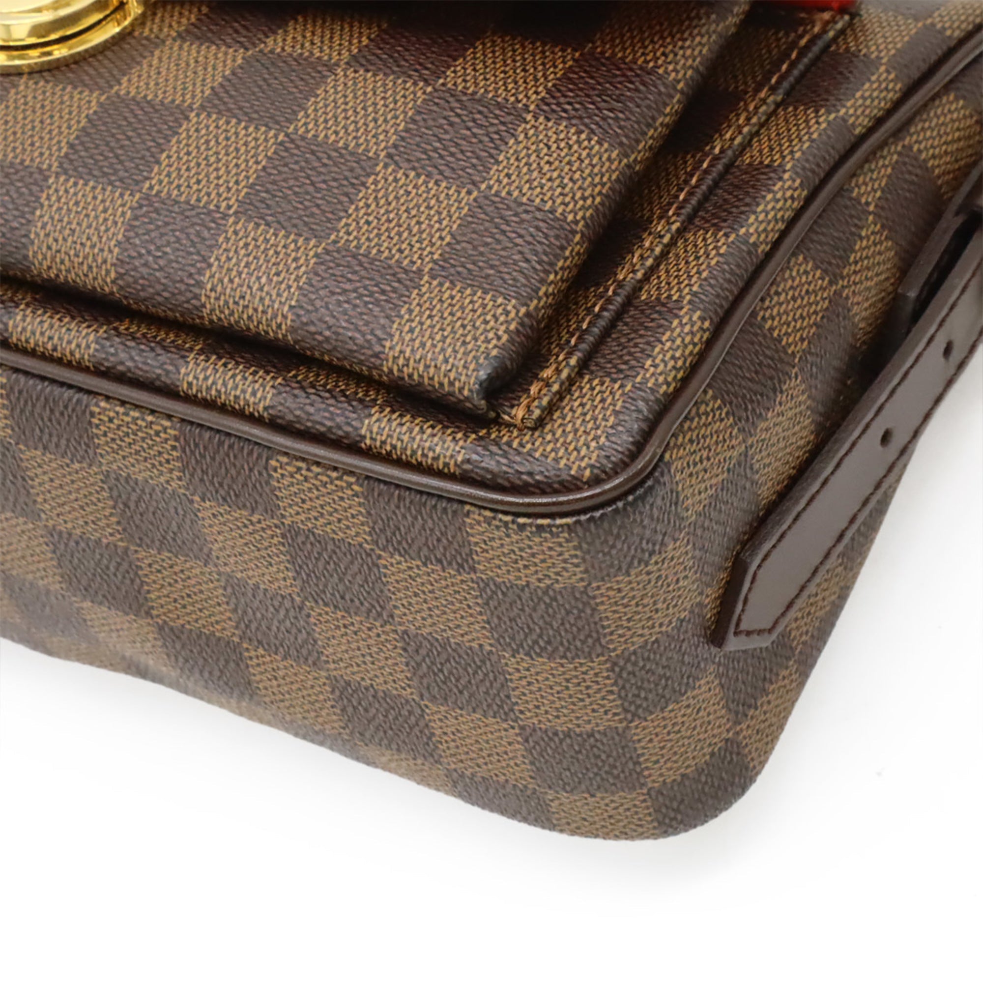 Louis Vuitton Brown Pvc Shoulder Bag