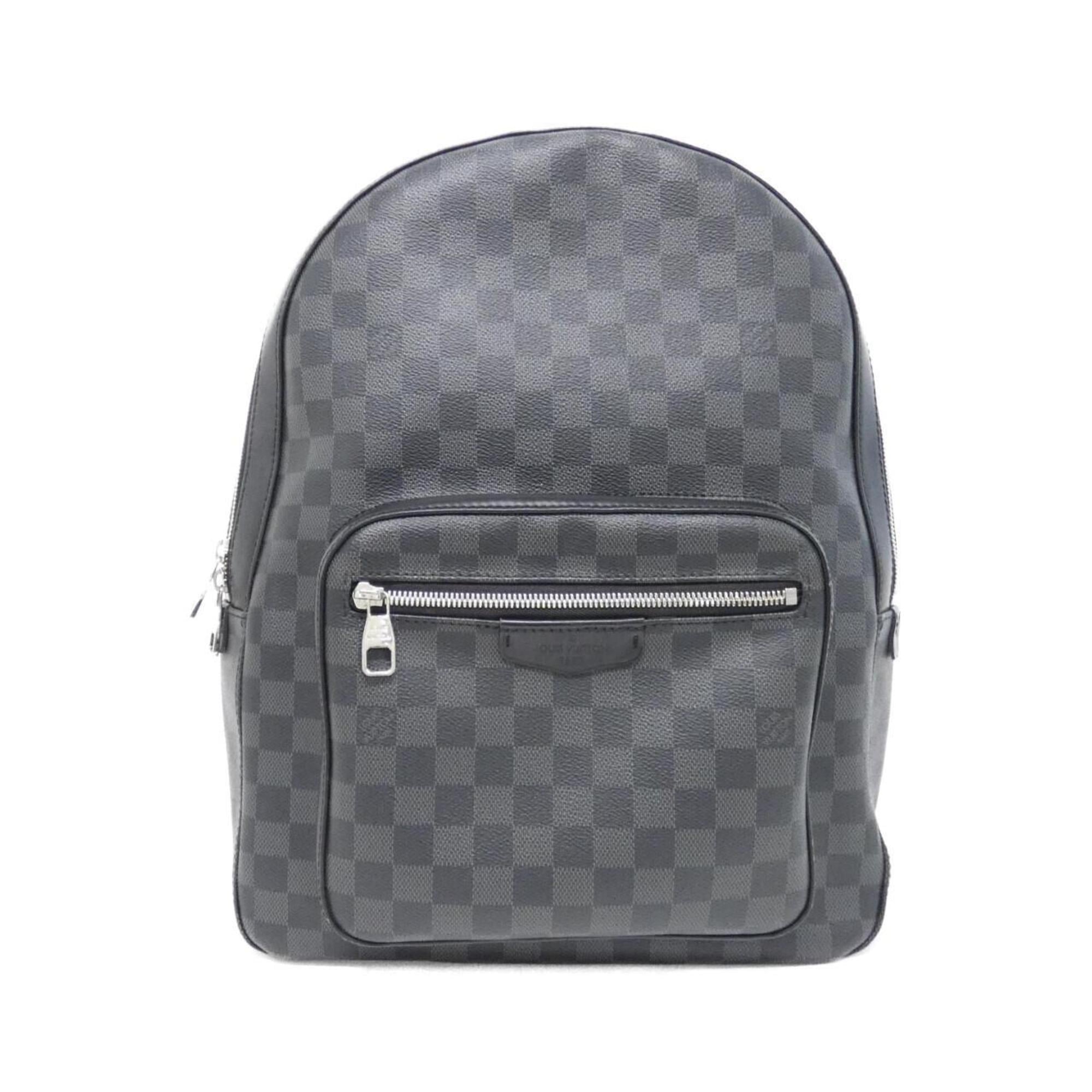Louis Vuitton Graphite Coated Canvas Backpack
