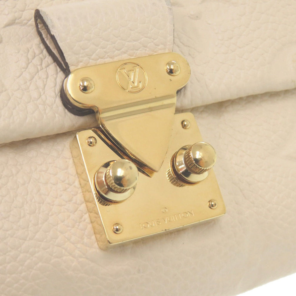 Louis Vuitton Monogram Empreinte Gold Monogram White Monogram Empreinte Wallet (Tri-Fold)