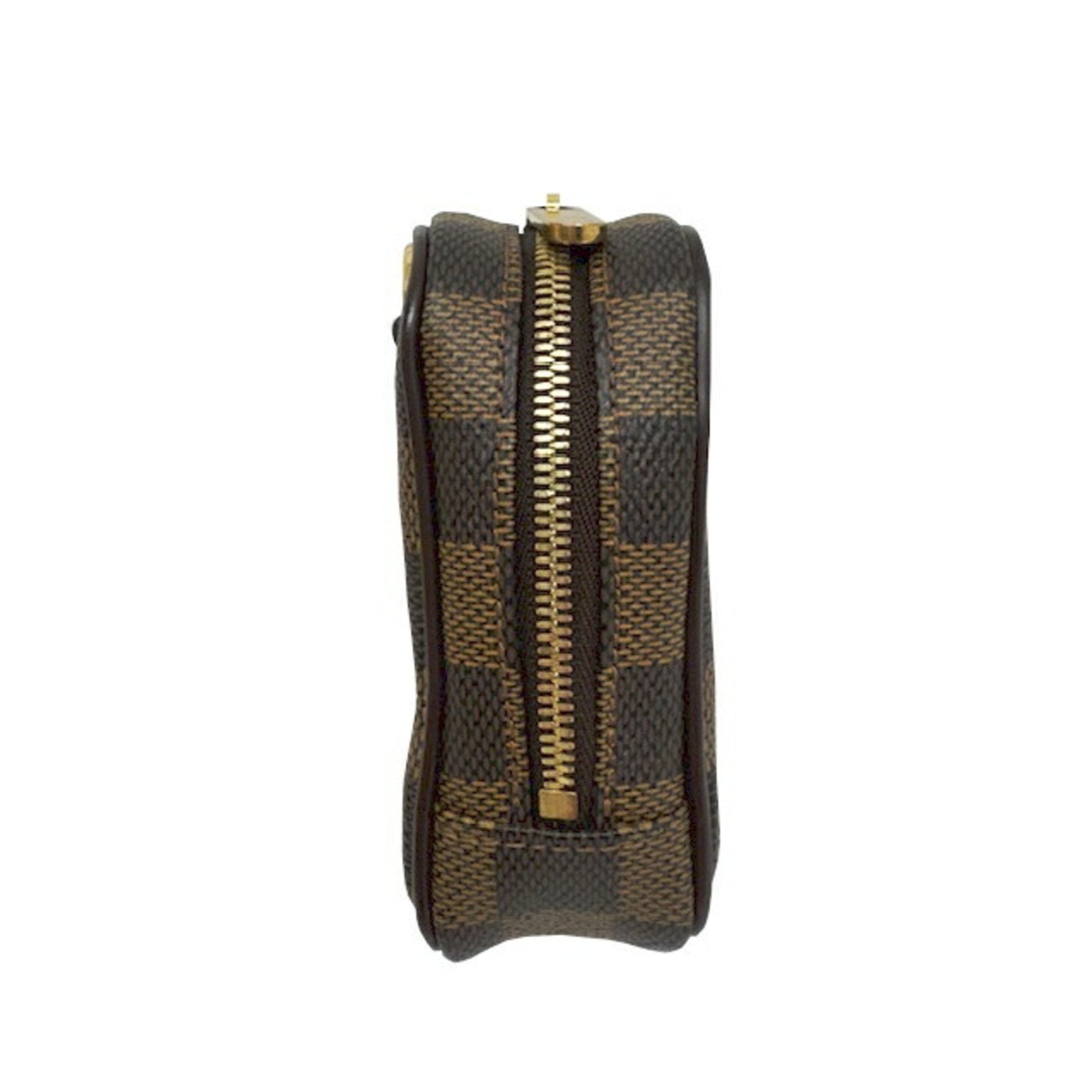 Louis Vuitton Brown Damier Canvas Ebene Damier Canvas Pouch Shoulder Bag
