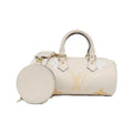 Louis Vuitton Cream Saffron White Leather Shoulder Bag