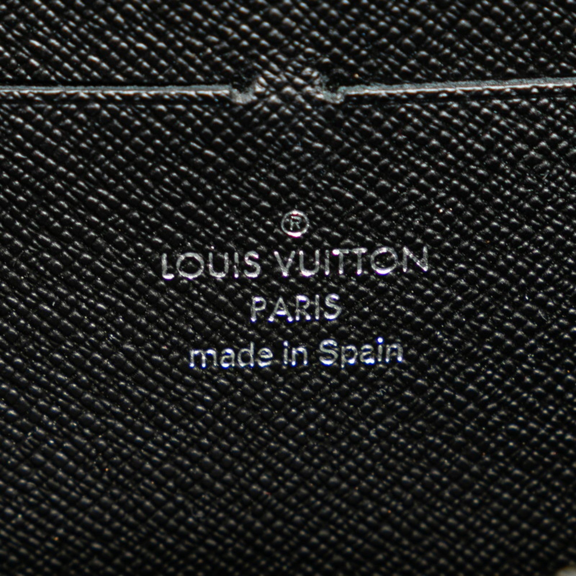 Louis Vuitton Epi Black Leather Long Wallet