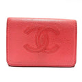 Chanel Pink Leather Wallet (Tri-Fold)