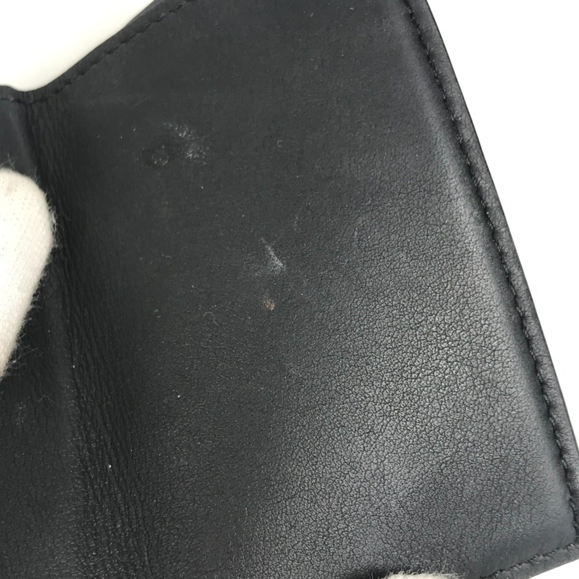 Louis Vuitton Black Gray Monogram Eclipse Canvas Wallet (Tri-Fold)
